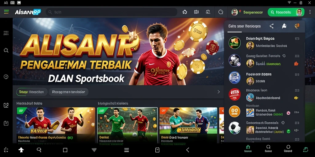 Tampilan gameplay ALISANRP yang menarik dan intuitif.