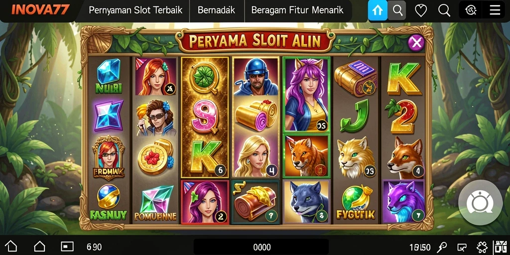 Tampilan grafis dan gameplay menarik di INOVA77.