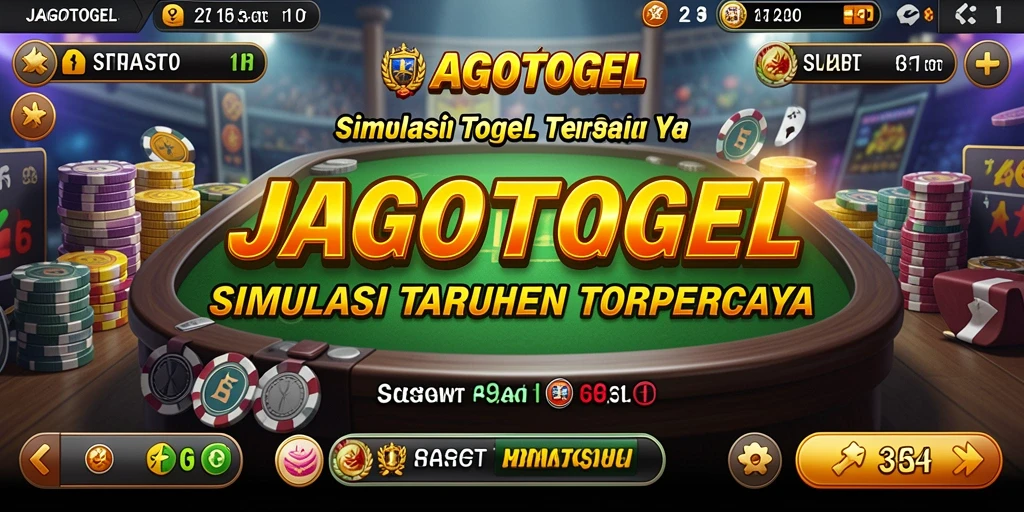 Tampilan gameplay menarik dari aplikasi JAGOTOGEL.