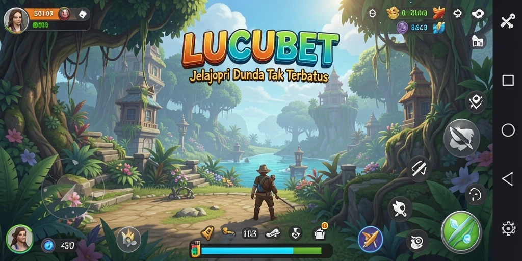 Gameplay menakjubkan dalam dunia terbuka LUCUBET.