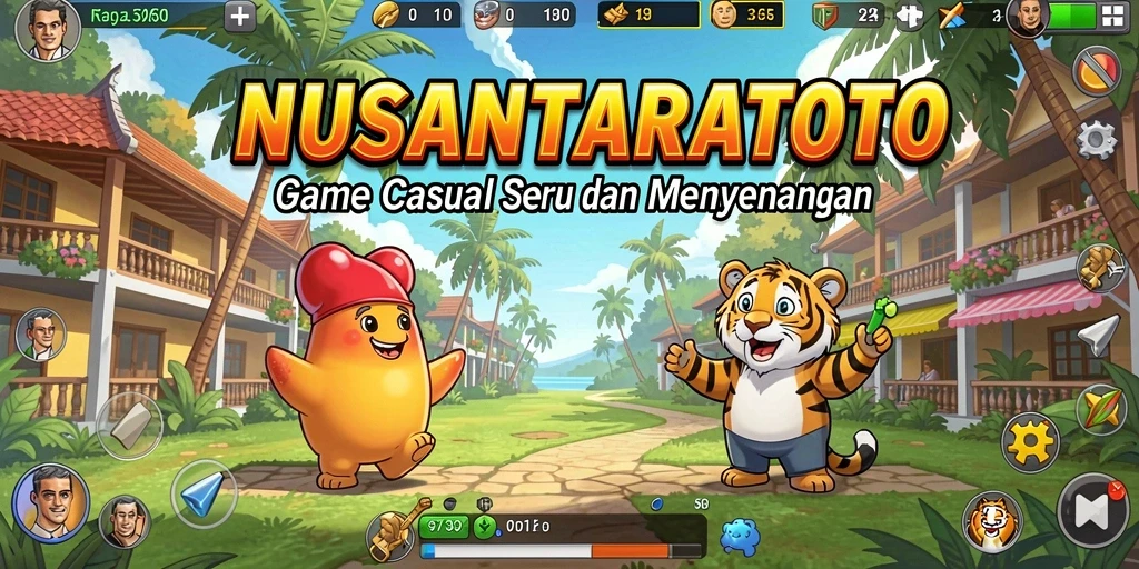 Tampilan menarik gameplay NUSANTARATOTO yang seru dan menyenangkan.