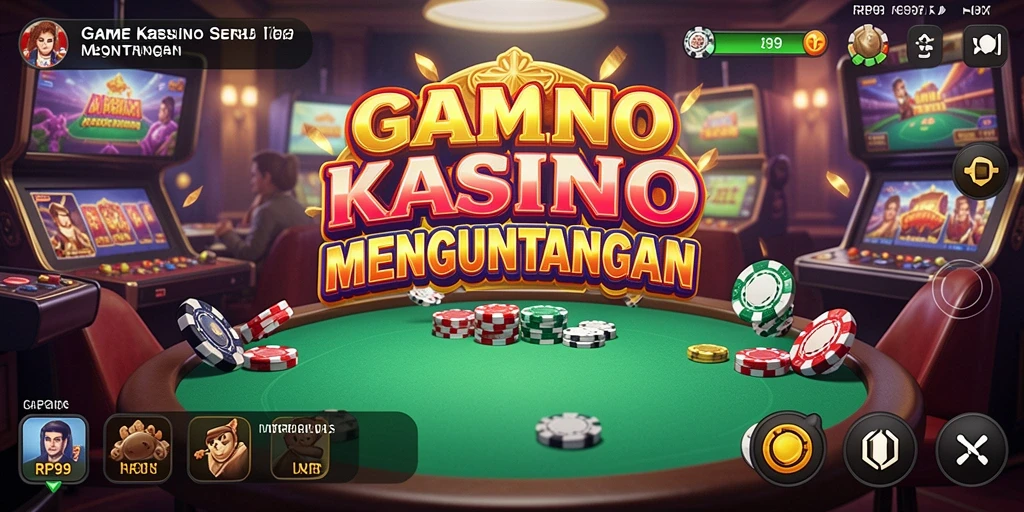 Tangkapan layar dari permainan Kasino yang seru di RP99.